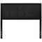 Flash Furniture Bristol Metal Tufted Upholstered Full Size Headboard in Black Fabric HG-HB1725-F-BK-GG - alternate 10